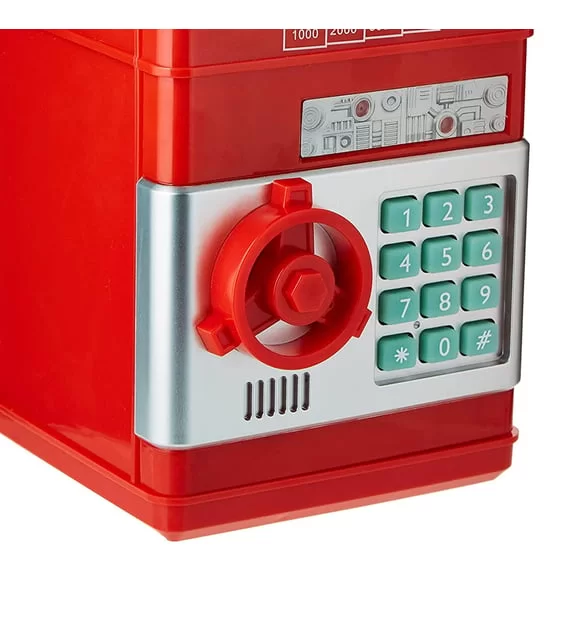 Şifreli Elektronik ATM Kumbara | 4 Renk | Pil Hediyeli